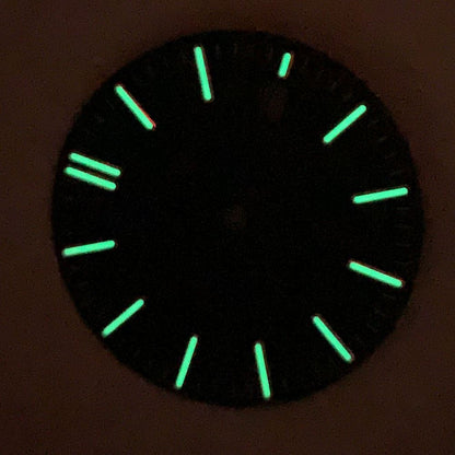 Cadran de montre lumineux de 31,8 mm, adapté au mouvement NH35, pièces de rechange