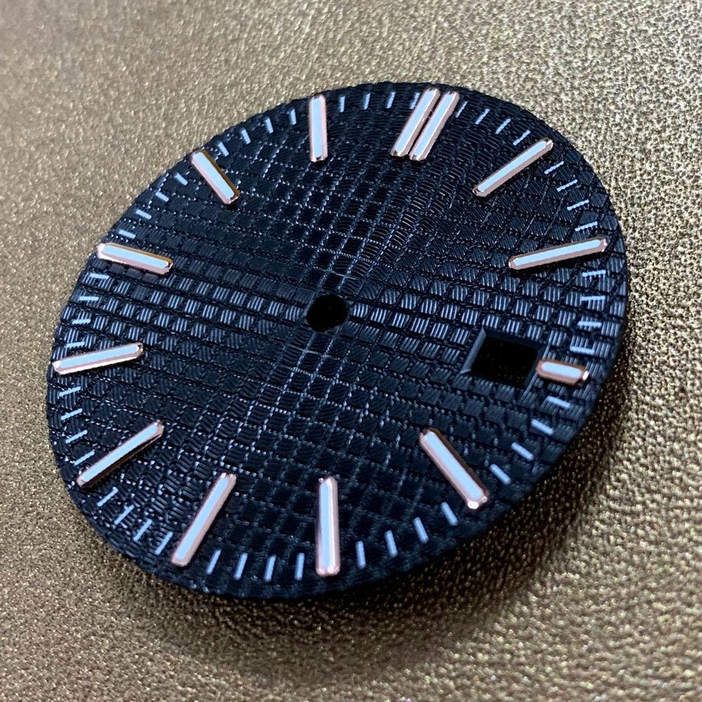 Cadran de montre lumineux de 31,8 mm, adapté au mouvement NH35, pièces de rechange