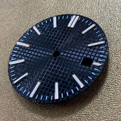 Cadran de montre lumineux de 31,8 mm, adapté au mouvement NH35, pièces de rechange