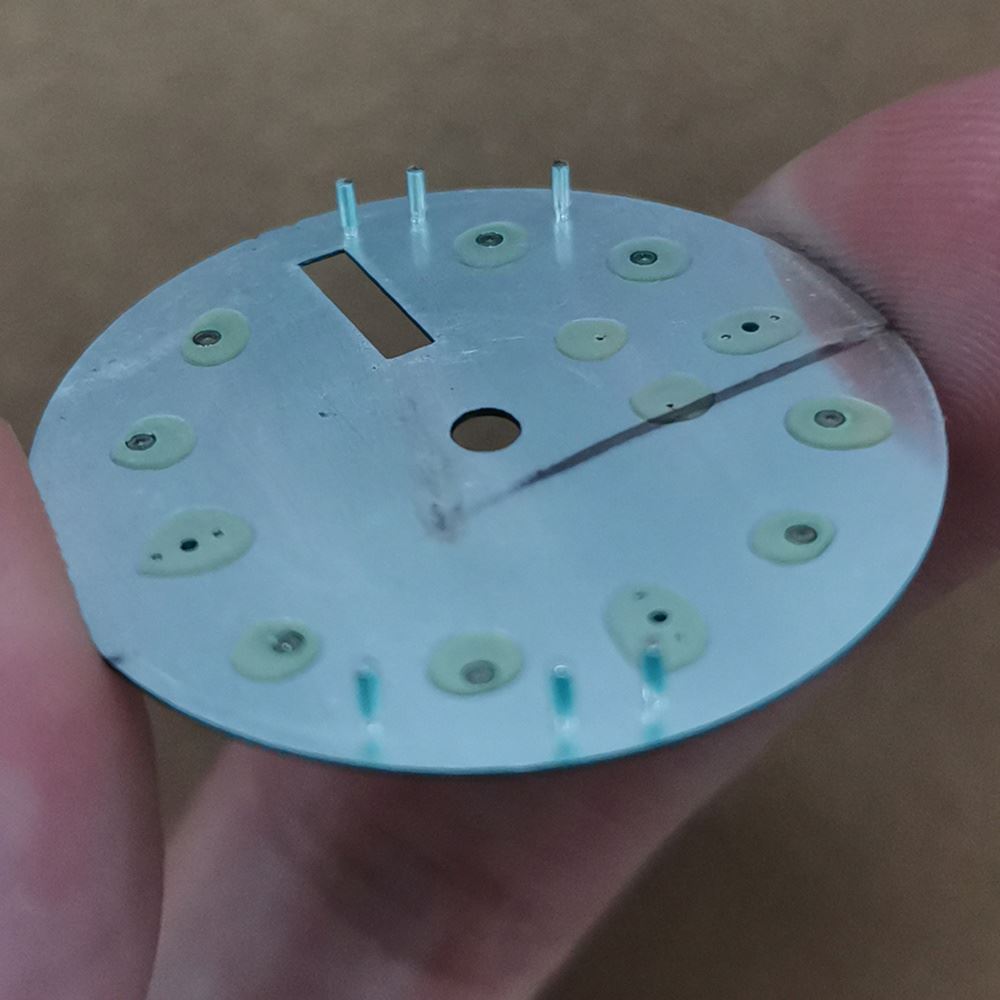 Cadran de montre lumineux de 29 mm, adapté aux pièces de rechange pour mouvement NH35 et NH36