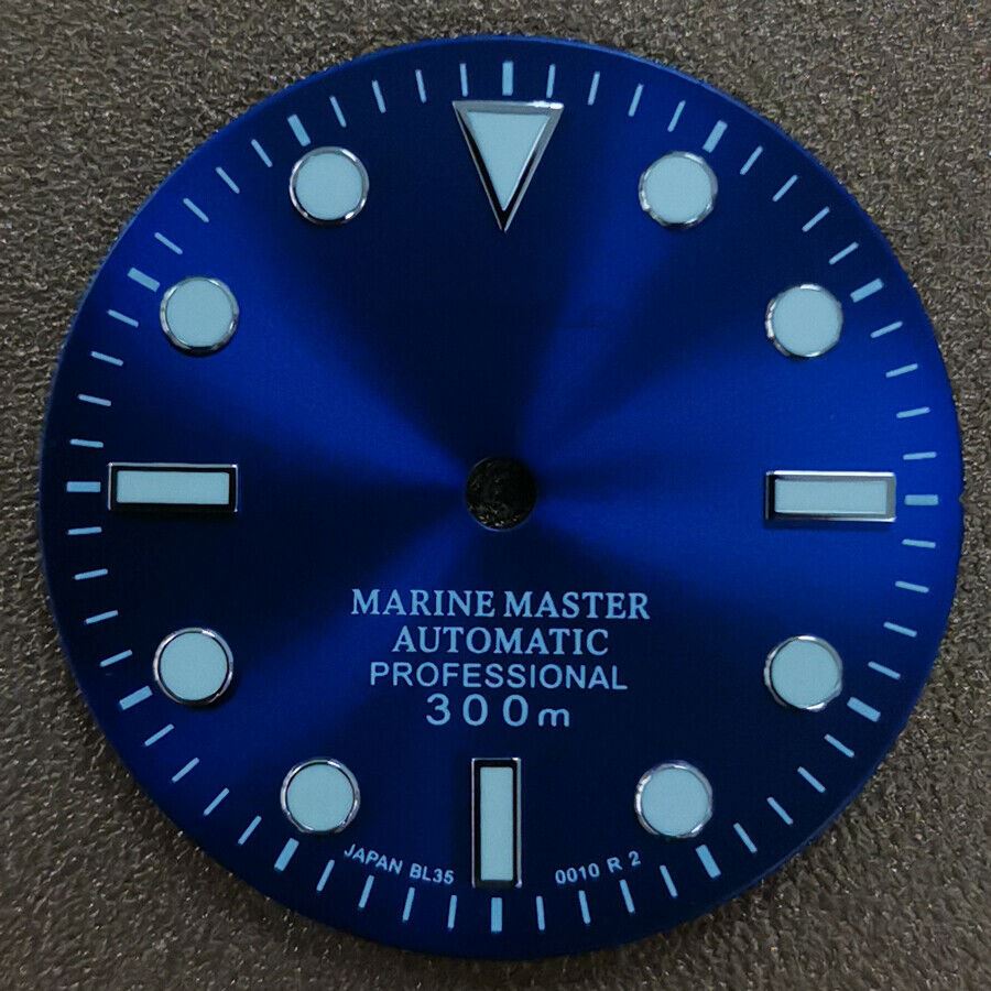 29mm Watch Dial Luminous Suitable for NH35 NH36 Movement Watch Parts Replacement