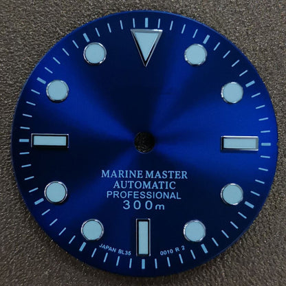 29mm Watch Dial Luminous Suitable for NH35 NH36 Movement Watch Parts Replacement