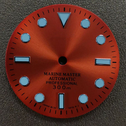 29mm Watch Dial Luminous Suitable for NH35 NH36 Movement Watch Parts Replacement