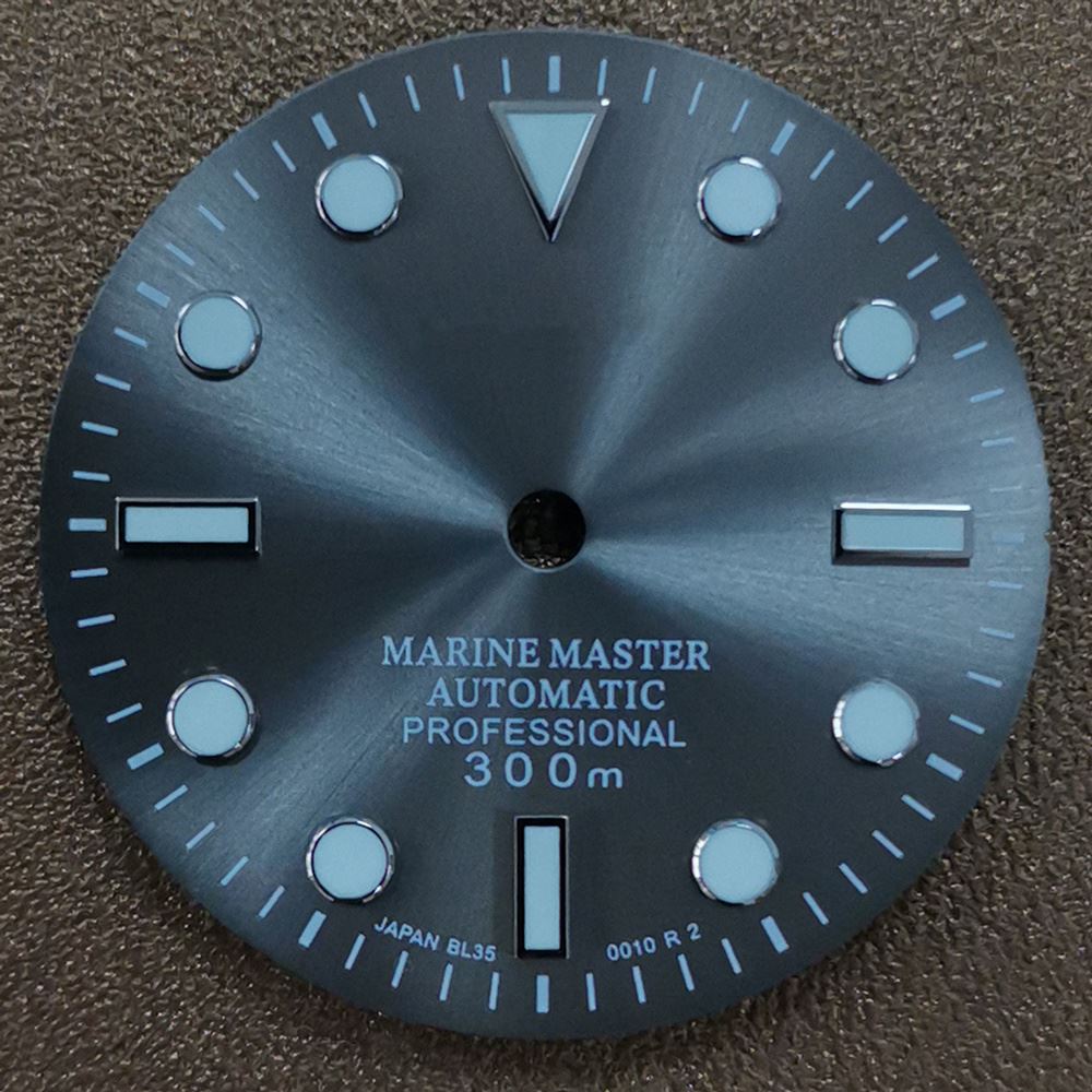 29mm Watch Dial Luminous Suitable for NH35 NH36 Movement Watch Parts Replacement