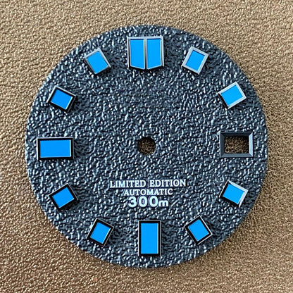 Cadran de montre coloré de 28,5 mm, adapté au mouvement NH35, pièces de rechange