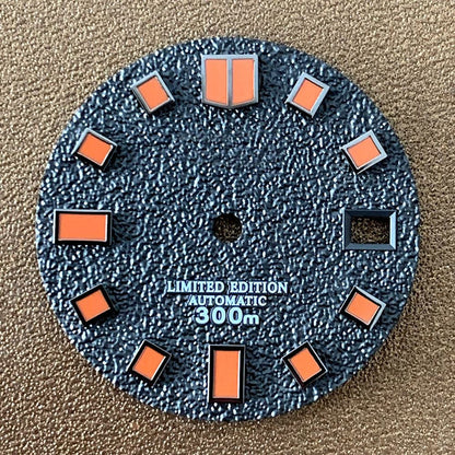 Cadran de montre coloré de 28,5 mm, adapté au mouvement NH35, pièces de rechange