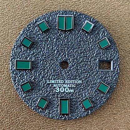 Cadran de montre coloré de 28,5 mm, adapté au mouvement NH35, pièces de rechange