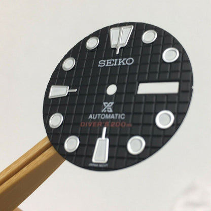 Luminous watch dial for NH36 NH35 movement, ideal precise replacement for watch repairs.