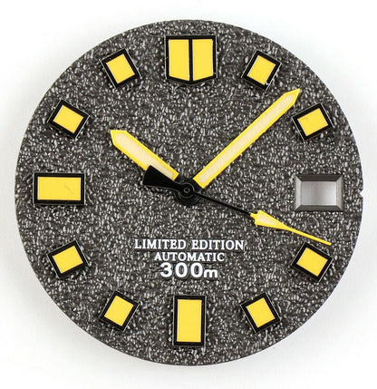 Cadran de montre lumineux de 28,5 mm, adapté au mouvement NH35, pièces et aiguilles