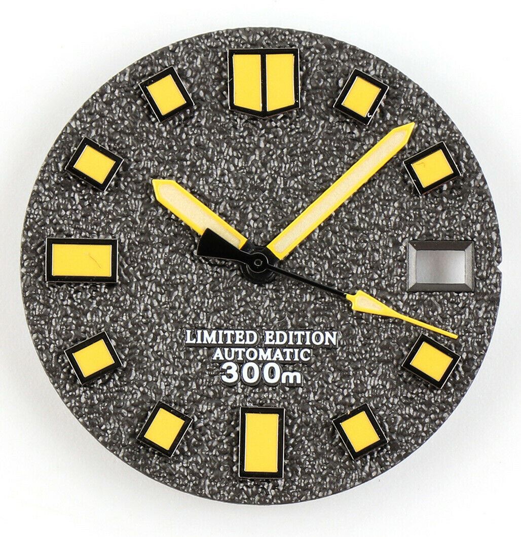 Cadran de montre lumineux de 28,5 mm, adapté au mouvement NH35, pièces et aiguilles