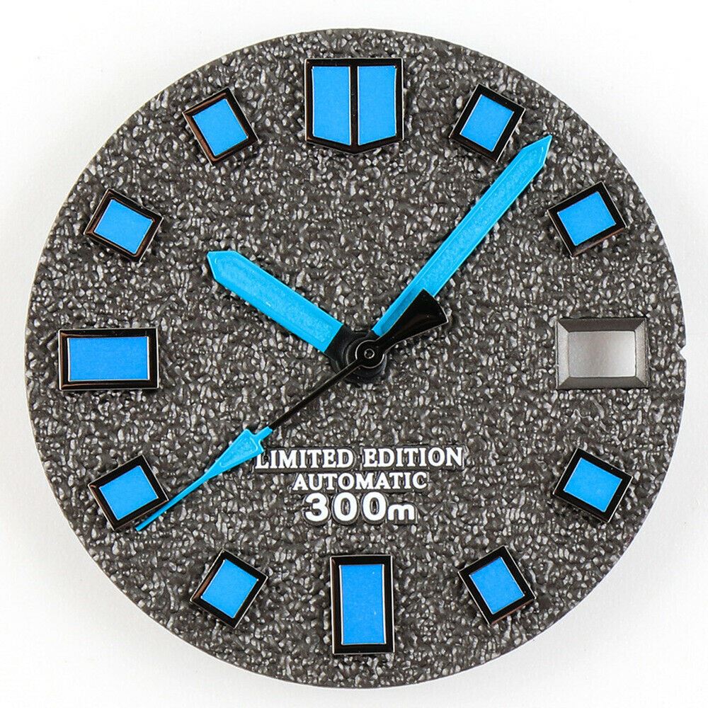 Cadran de montre lumineux de 28,5 mm, adapté au mouvement NH35, pièces et aiguilles