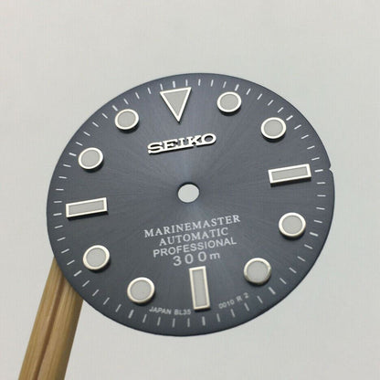 Zifferblatt 28,5 mm leuchtend, geeignet für NH35-Uhrwerk, Austausch von Uhrenteilen