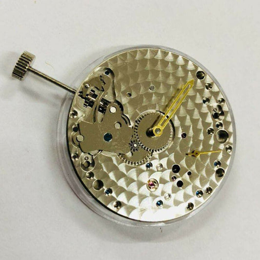 Seagull ST3620 mechanical watch movement with ETA 6497/6498 caliber, second hand at 9 o?clock position.