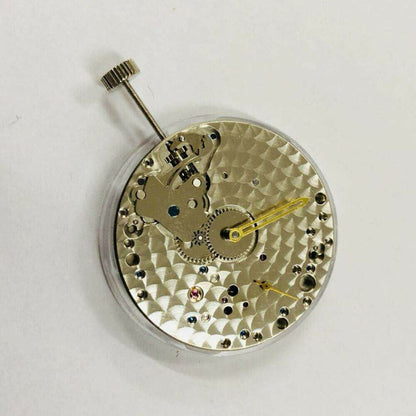 Seagull ST3620 mechanical watch movement featuring ETA 6497/6498 caliber, second hand at 9 o?clock.