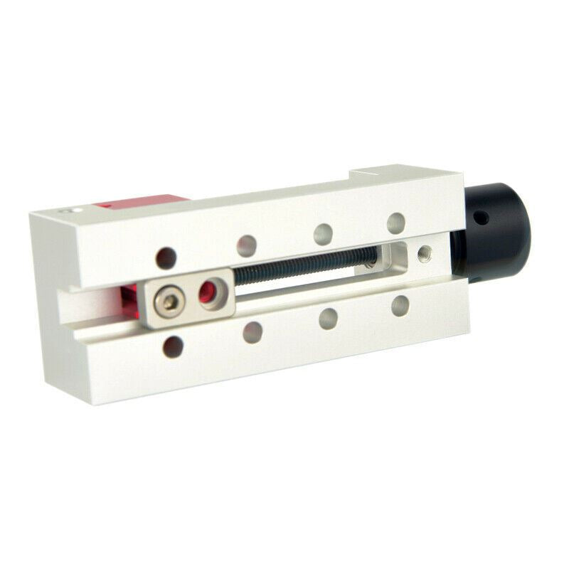Compact 50mm aluminum clamp bench vise, ideal for securing drill press and carving tools.
