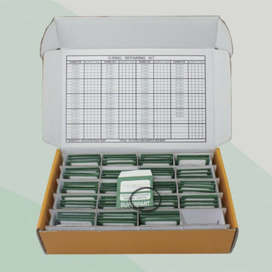 0.5mm Thickness 93 Sizes 465pcs Waterproof O Ring Kit Watch Back Gasket Washers