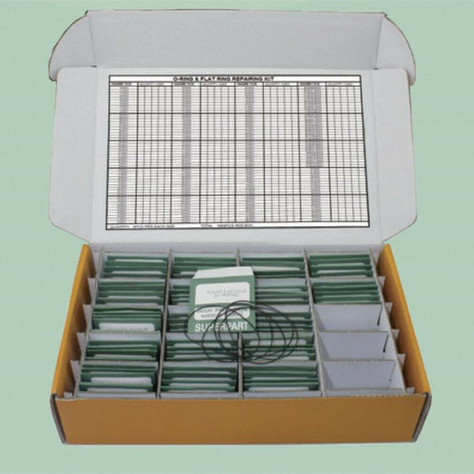 200 Sizes 1000pcs Waterproof O-Type F-Type Ring Kit Watch Back Gasket Washers