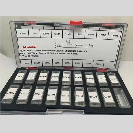 AB-6087 Spot welded ball head functional catcher for precise watch repair tasks.