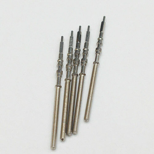 Winding stem for 4R36 NH35 NH36 NH38 NH39A watch movements, stainless steel.