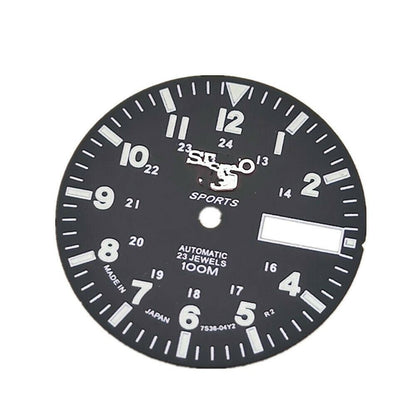 Cadran de montre C3 vert lumineux 28,5 mm pour mouvement mécanique automatique NH36A