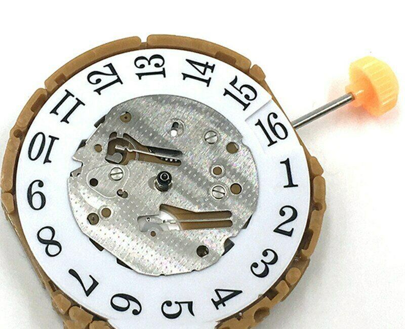 Accessoires de montre Mouvement GP03 d'origine japonaise Mouvement à quartz à 3 aiguilles 