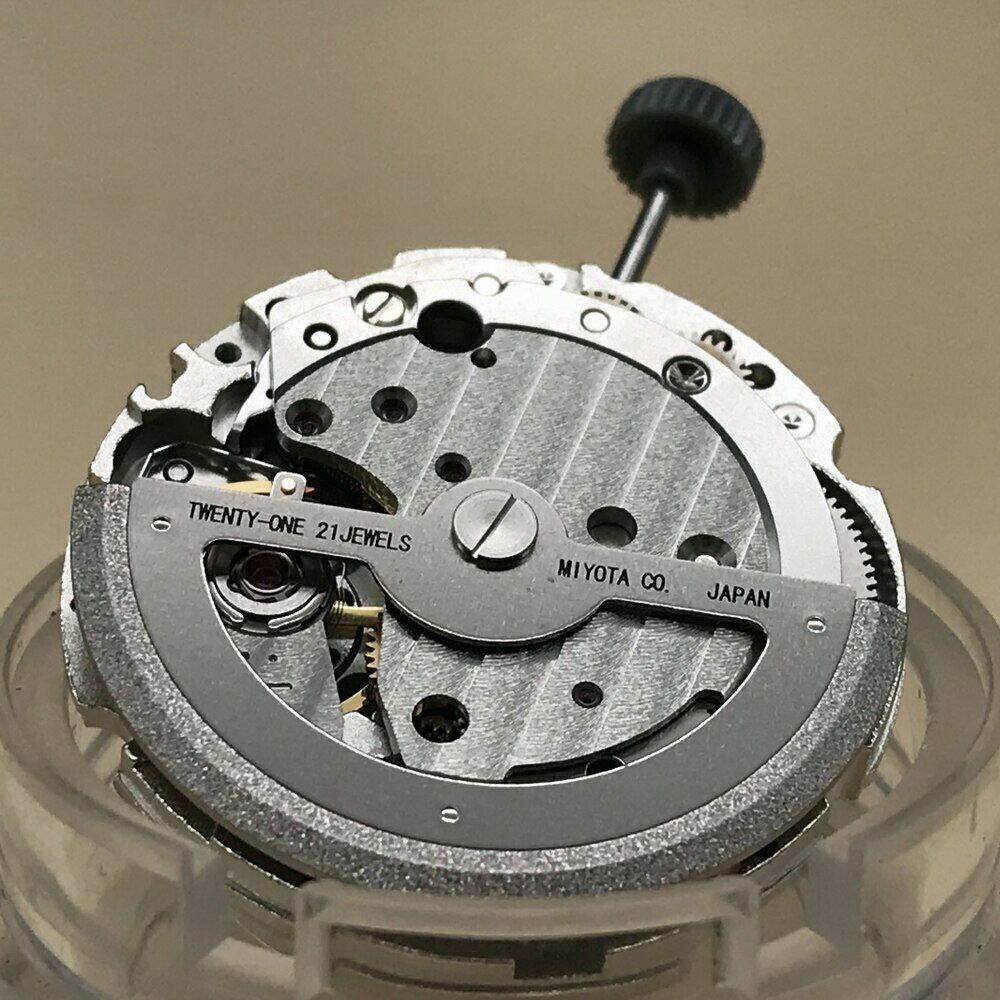 Japan Original MIYOTA 820A automatic watch movement with mechanical day-date display for reliable timekeeping.