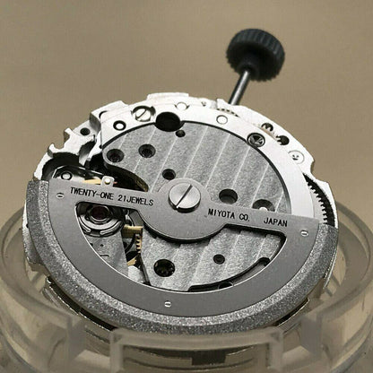 Japan Original MIYOTA 820A automatic watch movement with mechanical day-date display for reliable timekeeping.