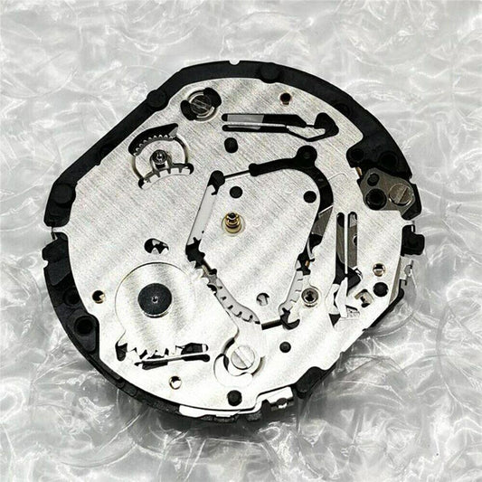 Epson TMI VX9J VX9JE Japan-made quartz watch movement with 3-hand design for precise timekeeping.