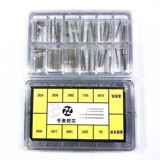 Tiges de remontoir de montre multi-tailles pour modèles 2824, 2836, 2892, 7750, 9015, 8200, 2671, 6601 et 2035