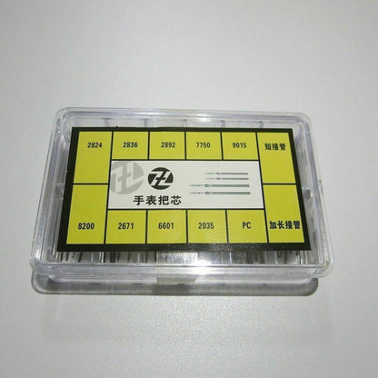 Tiges de remontoir de montre multi-tailles pour modèles 2824, 2836, 2892, 7750, 9015, 8200, 2671, 6601 et 2035