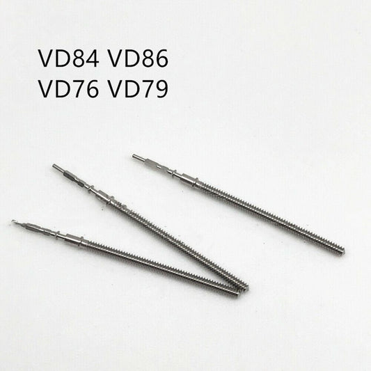 10PCS Watch Winding Stems Generic for VD84/VD86/VD76/VD79 Movement