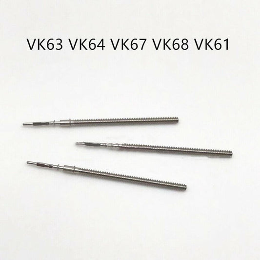10PCS Watch Winding Stems Generic for VK63 VK64 VK67 VK68 VK61 Movement