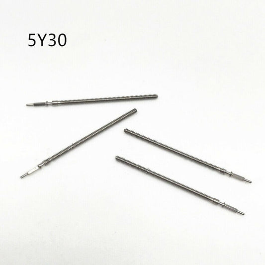 10PCS Watch Winding Stems Generic for 5Y30 5Y20 Movement