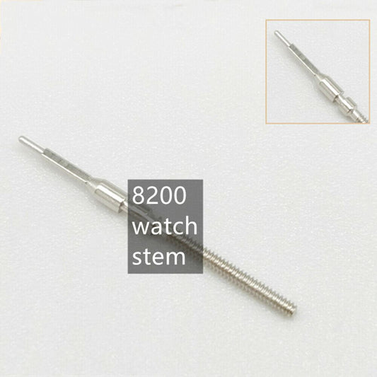 Set of 10 generic watch winding stems compatible with 8200 and 8205 movements, durable and precise.