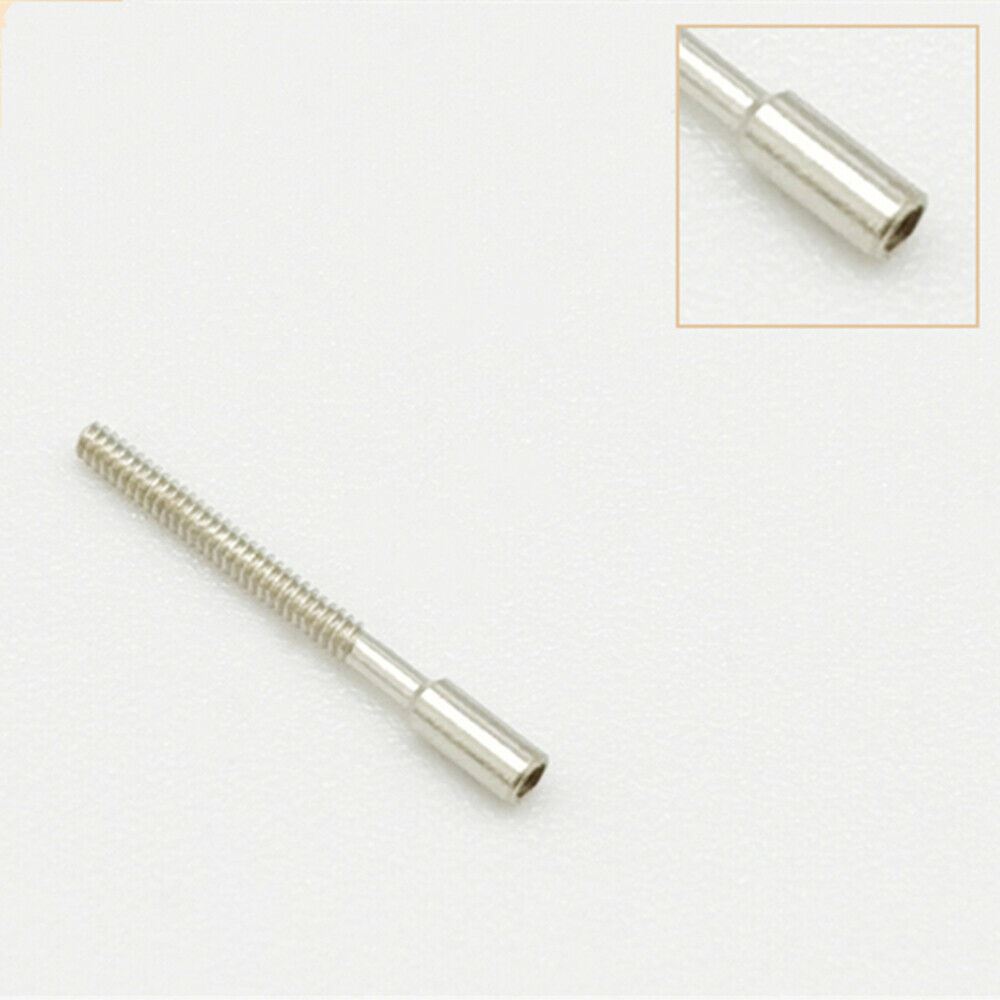 Lot de 10 tiges de remontoir de montre génériques neuves pour connecter et allonger 0,9 mm