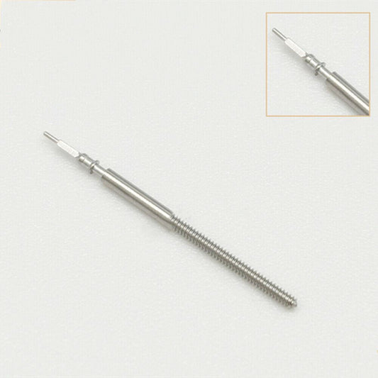 Set of 10 generic watch winding stems for OS10/OS20/OS60 movements, compatible with various watch repairs.
