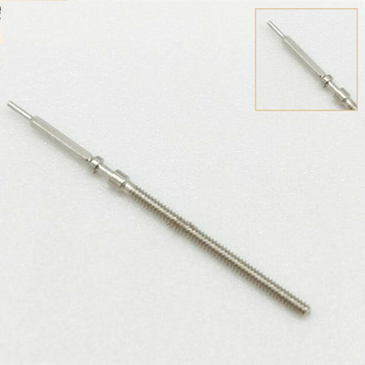 Set of 10 winding stems for Hangzhou 2189 skeleton watch movements, compatible with China-made timepieces.