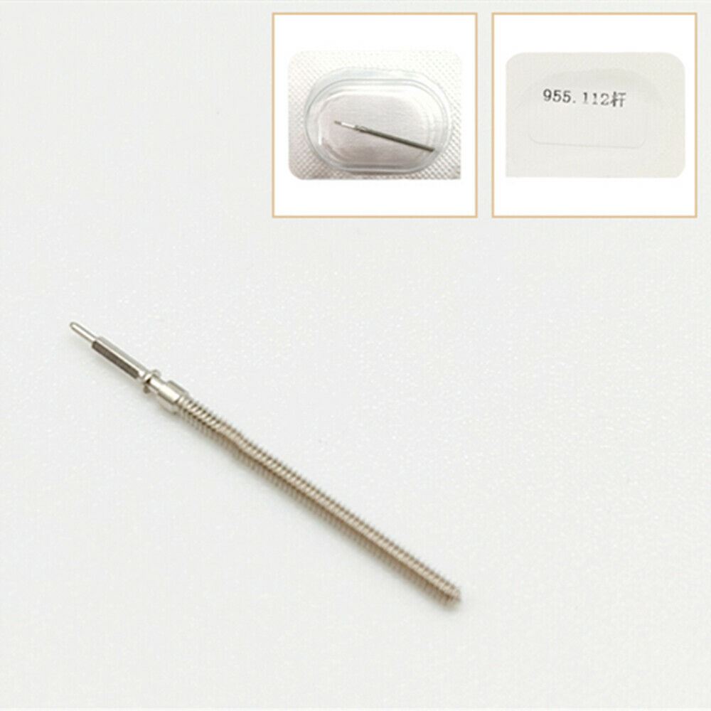 Set of 10 Swiss Generic watch winding stems for ETA 955.112 / 956.112 movements, precision fit components.