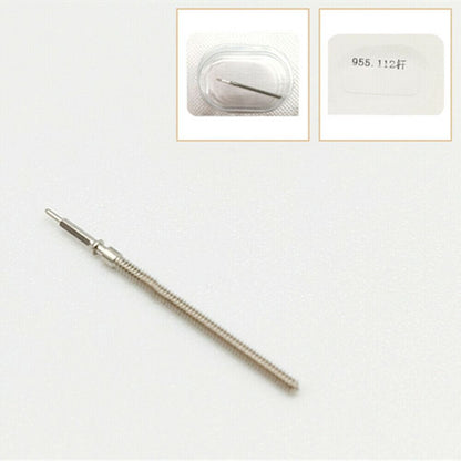 Set of 10 Swiss Generic watch winding stems for ETA 955.112 / 956.112 movements, precision fit components.