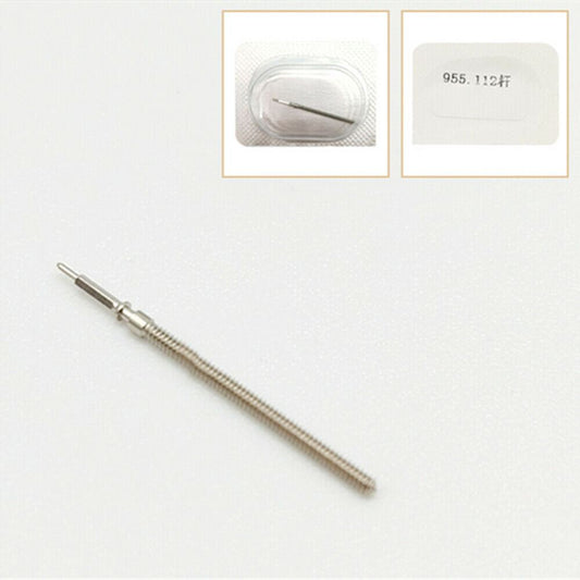 Set of 10 Swiss Generic watch winding stems for ETA 955.112 / 956.112 movements, precision fit components.