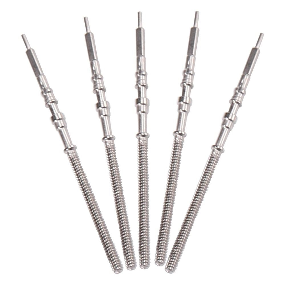 Premium watch winding stem for NH35 movement, ensuring accurate and smooth time adjustment.
