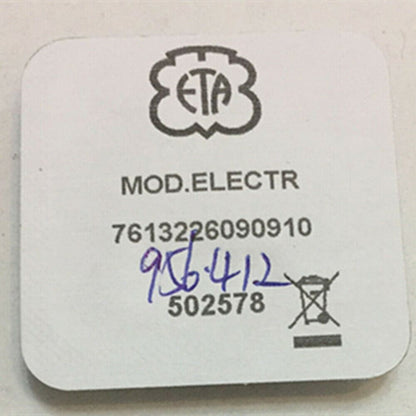 Circuit imprimé de pièces de réparation de mouvement pour <tc>ETA</tc> 956.412 d'origine suisse
