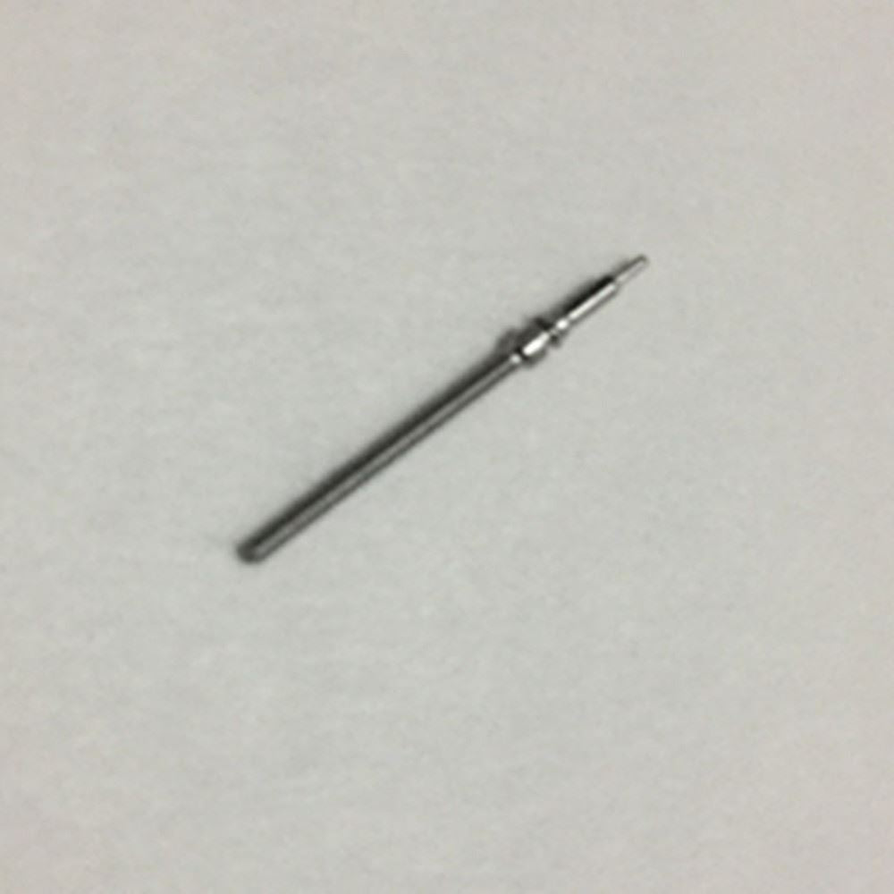 Watchmaker winding stem for 6601 movement, high quality replacement part for precise watch repair.