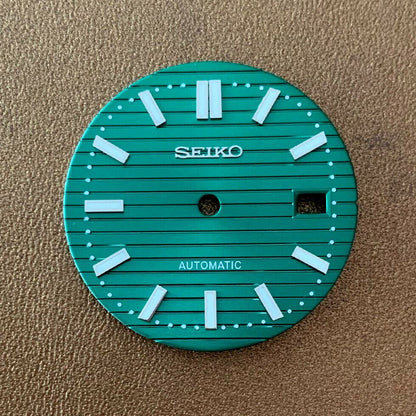 Cadran de montre lumineux de 30,5 mm, adapté au mouvement NH35, pièces de rechange