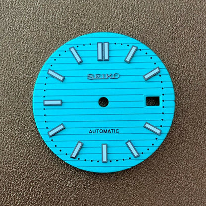 Cadran de montre lumineux de 30,5 mm, adapté au mouvement NH35, pièces de rechange