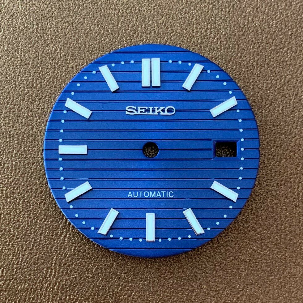 Cadran de montre lumineux de 30,5 mm, adapté au mouvement NH35, pièces de rechange