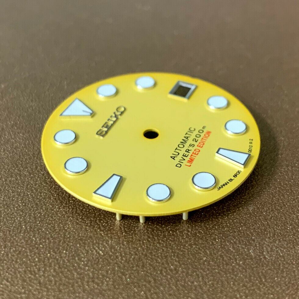 28,50 mm Zifferblatt grün leuchtend passend für NH35 Uhrwerk Uhr #0324