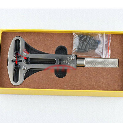 Practical Max watch case back opener with 80mm adjustable jaws for precise and durable watch repair.