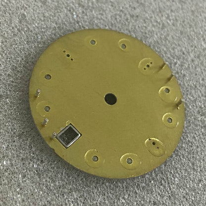 Green luminous 28.5mm Fish watch dial by #1819, compatible with NH35/36 SKX movement, perfect for diving watch customization.
