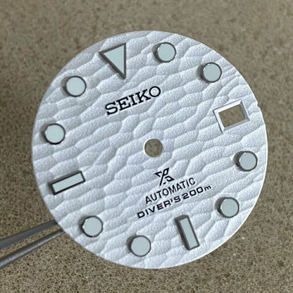 Cadran de montre 28,5 mm vert lumineux adapté au mouvement NH35 #VE45